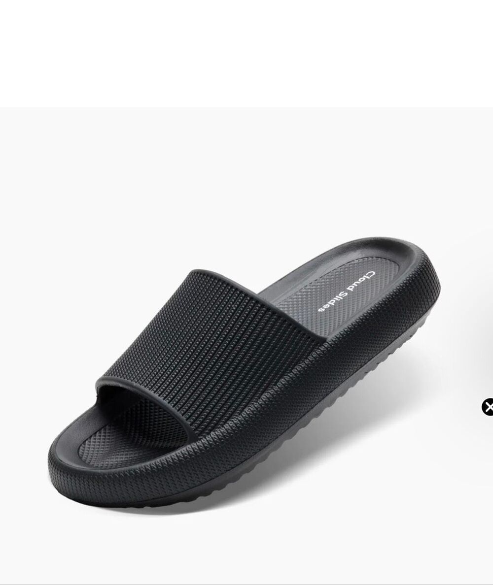 Cloud Slides - Men's Original Cushion Comfort- black- size 46-47 (10.5-11.5)